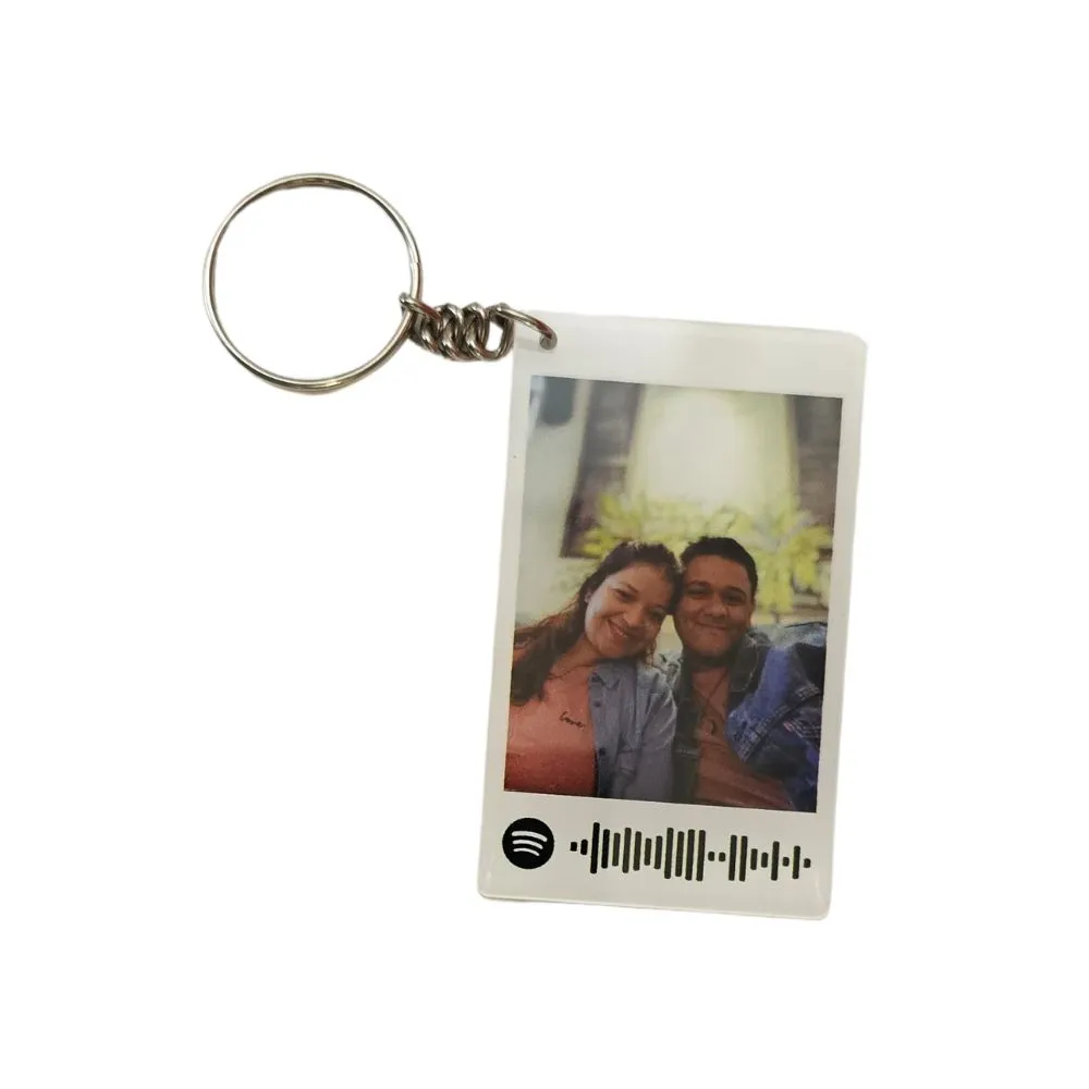 Personalized Spotify Acrylic Keychain